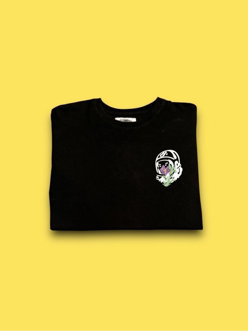 Billionaire Boys Club astronaut face long sleeve t-shirt black mens large